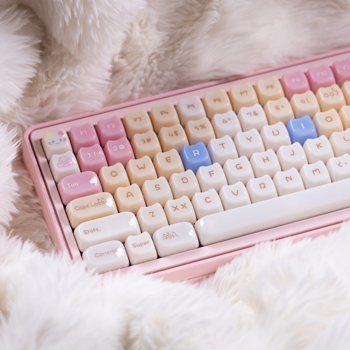 Hexin Candy Cat Keycap Set