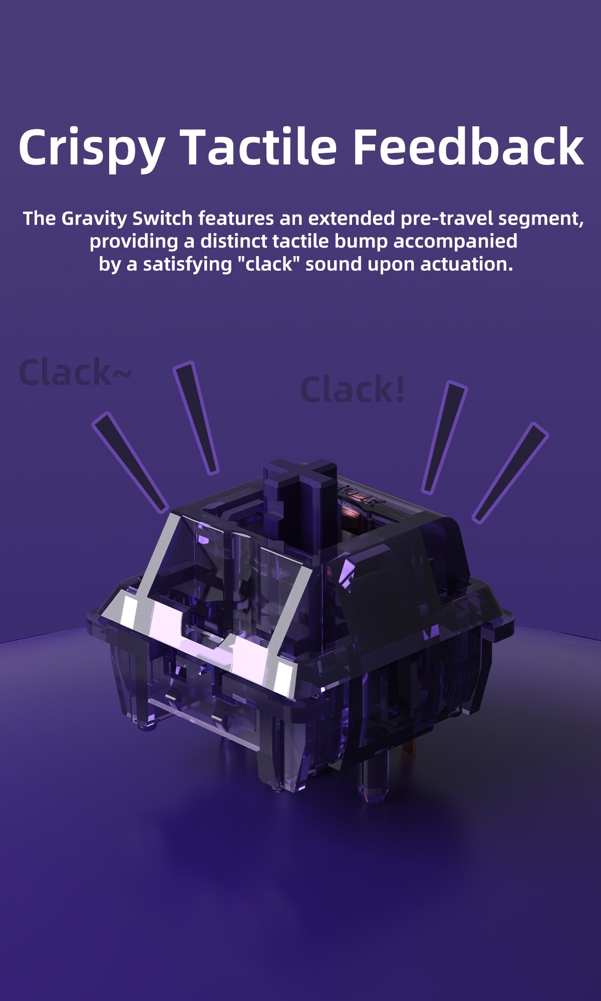 BSUN Gravity Tactile Switch (35Pcs/Box)