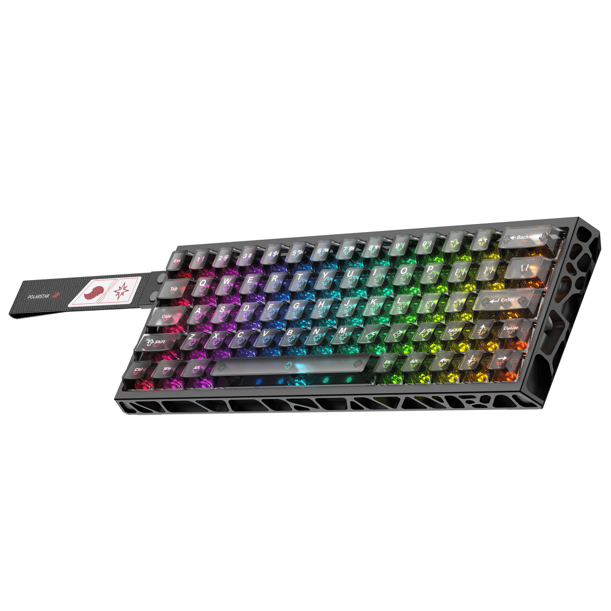 PolarStar 64 HE - 60% Wired Hall Effect RGB Aluminum Gaming Keyboard