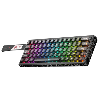 PolarStar 64 HE - 60% Wired Hall Effect RGB Aluminum Gaming Keyboard