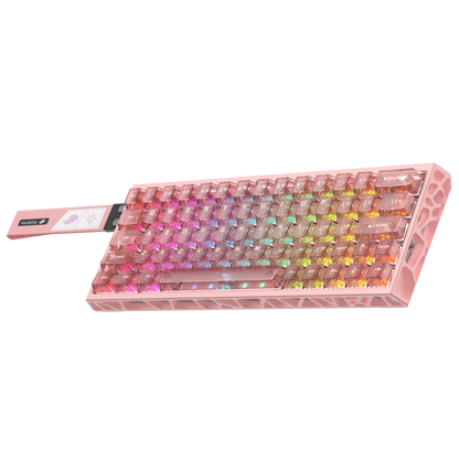 PolarStar 64 HE - 60% Wired Hall Effect RGB Aluminum Gaming Keyboard