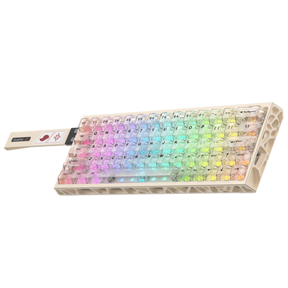 PolarStar 64 HE - 60% Wired Hall Effect RGB Aluminum Gaming Keyboard