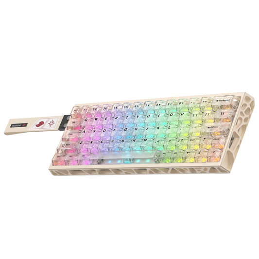 PolarStar 64 HE - 60% Wired Hall Effect RGB Aluminum Gaming Keyboard