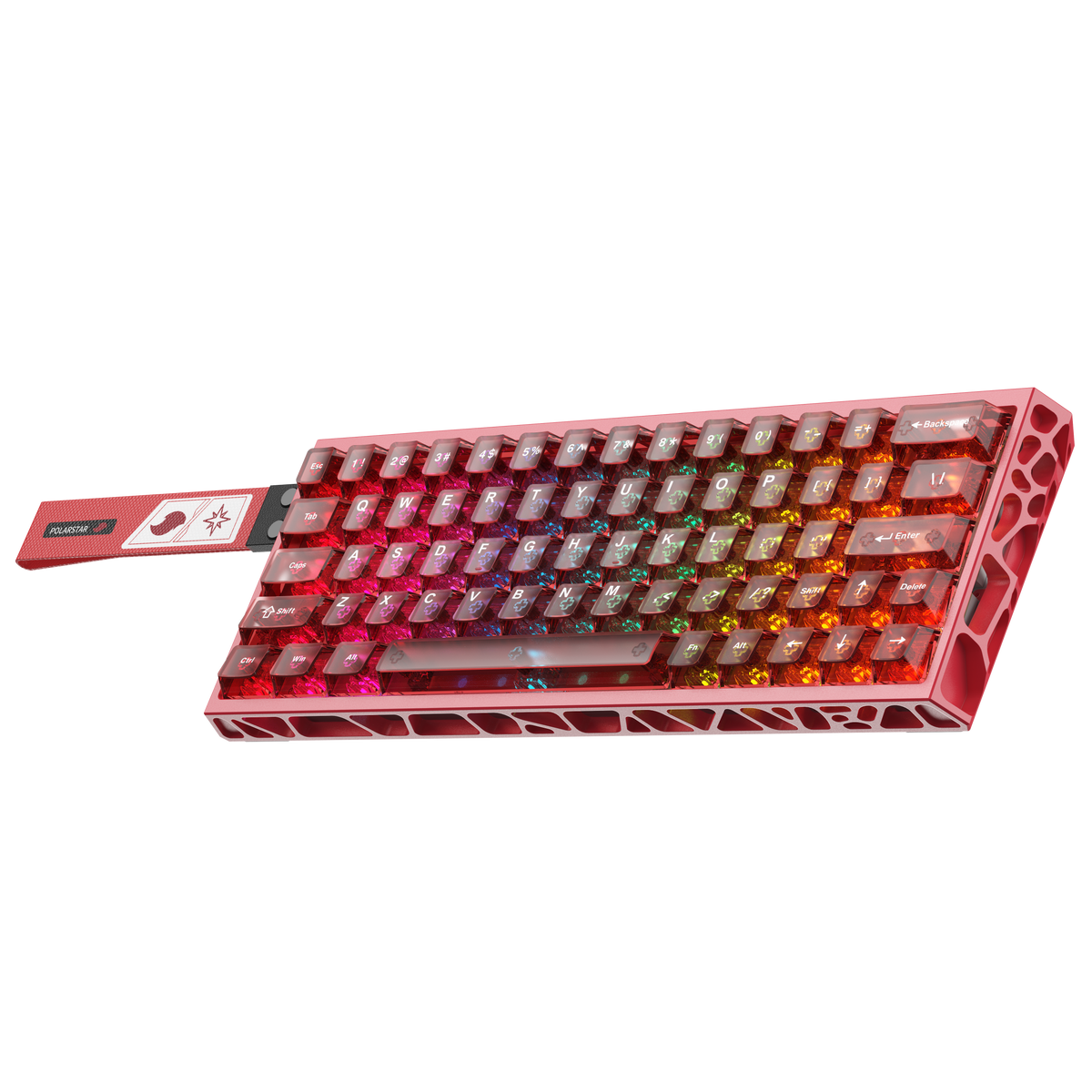 PolarStar 64 HE - 60% Wired Hall Effect RGB Aluminum Gaming Keyboard