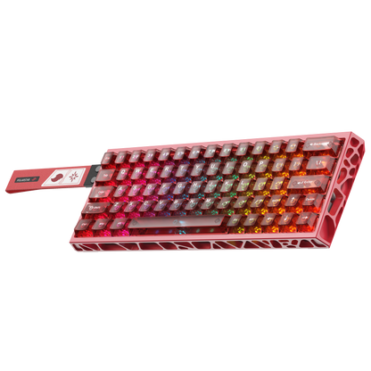 PolarStar 64 HE - 60% Wired Hall Effect RGB Aluminum Gaming Keyboard