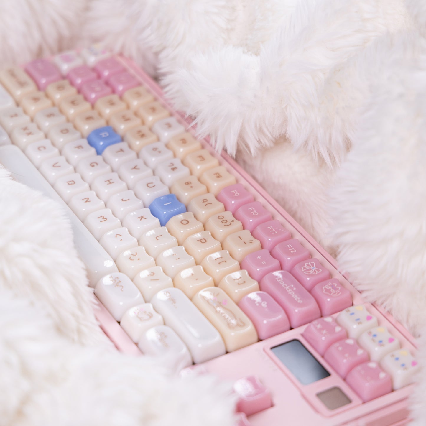 Hexin Candy Cat Keycap Set