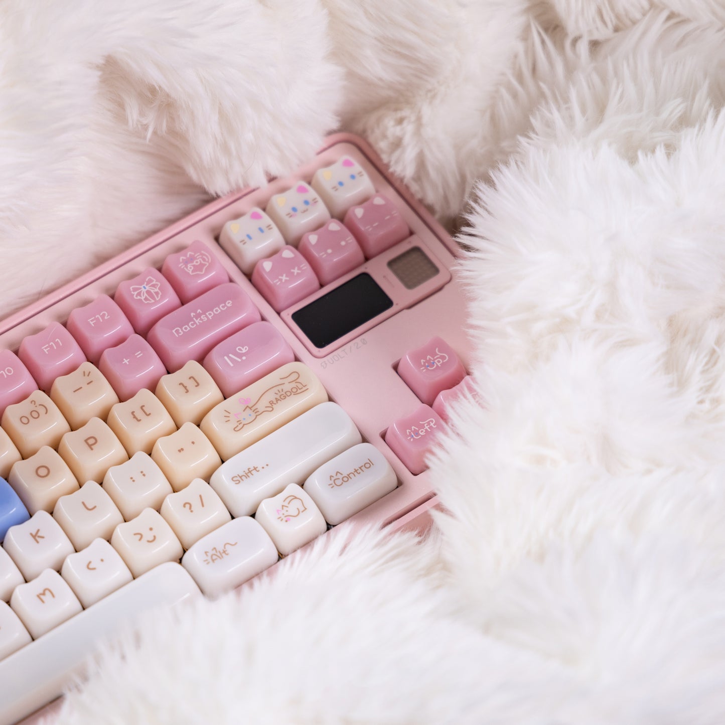 Hexin Candy Cat Keycap Set