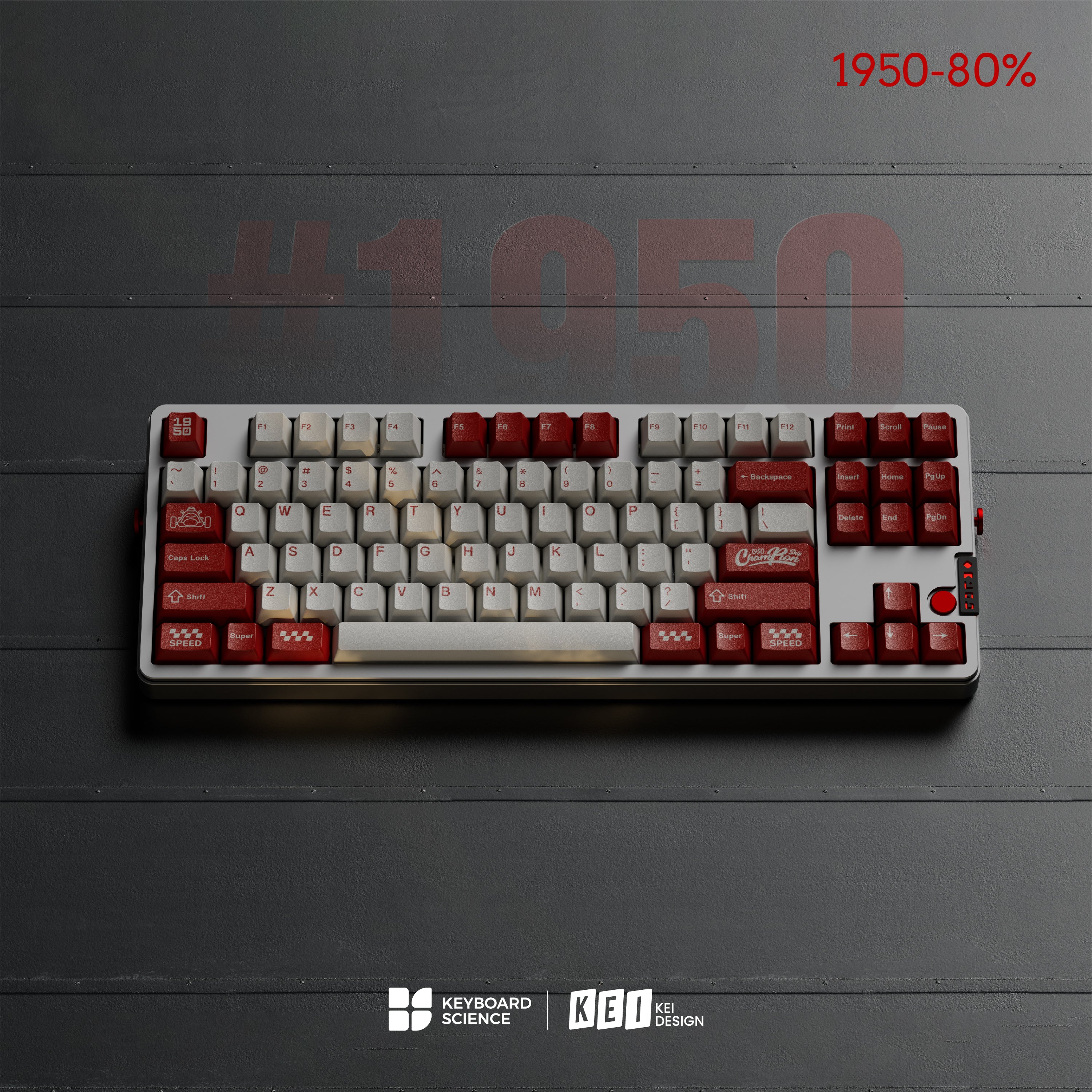 KBS 1950s Keycap Set – Elec Fox