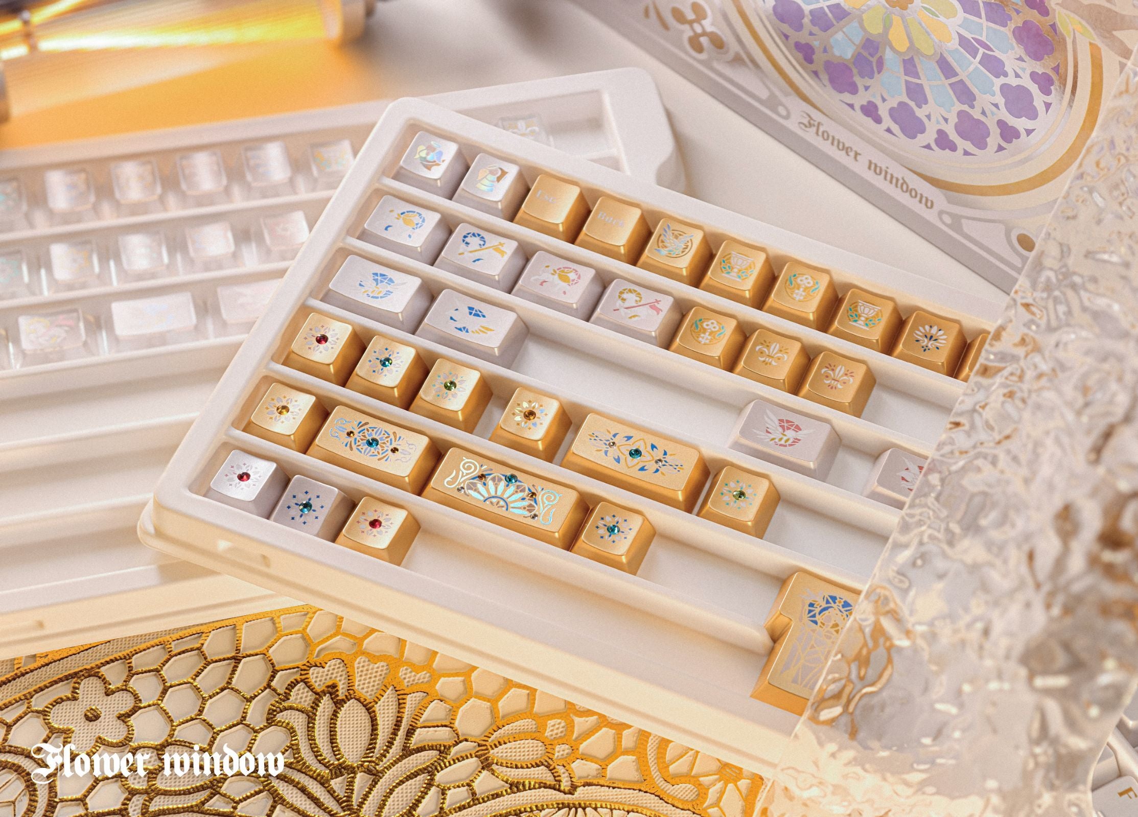 Flower Window Keycap Set – Elec Fox