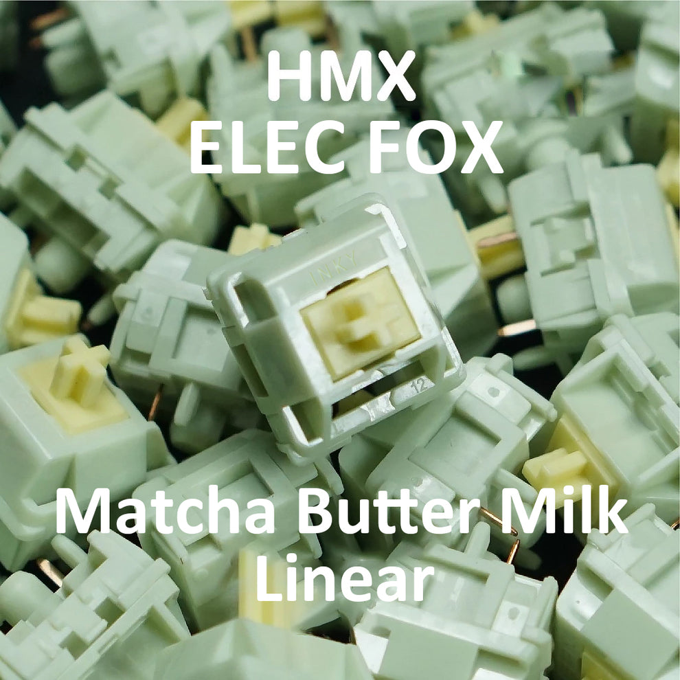 HMX ELEC FOX Matcha Butter Milk Linear Switch – Elec Fox