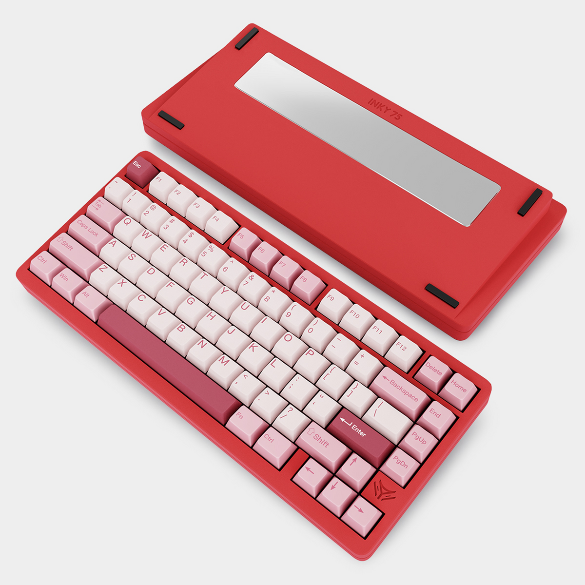 INKY 75 Aluminum Custom Mechanical Keyboard Tri-Mode 75% Layout – Elec Fox