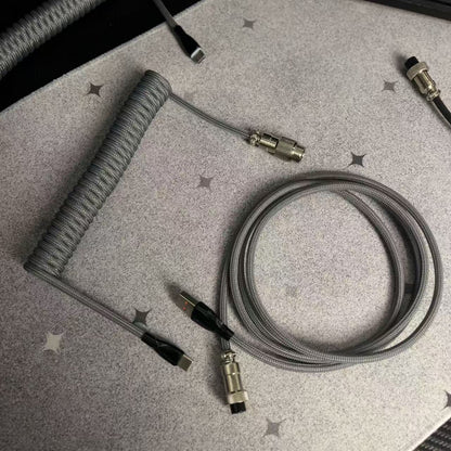 Coiled Aviator Cable