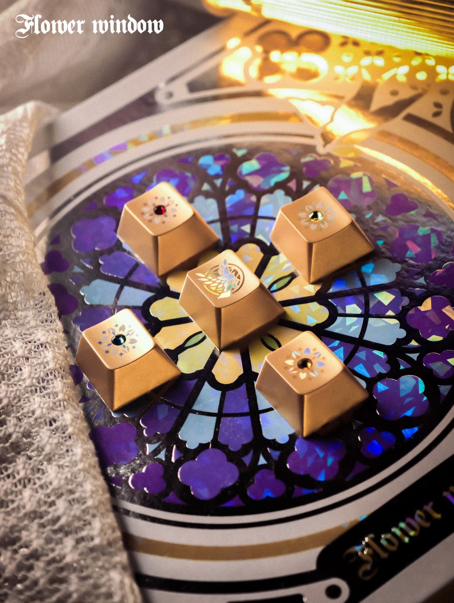 Flower Window Keycap Set