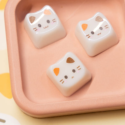 Hexin Candy Cat Keycap Set