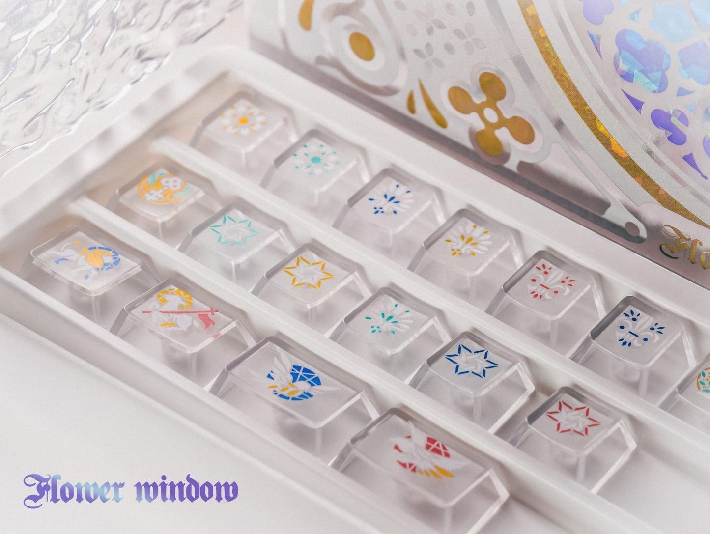 Flower Window Keycap Set
