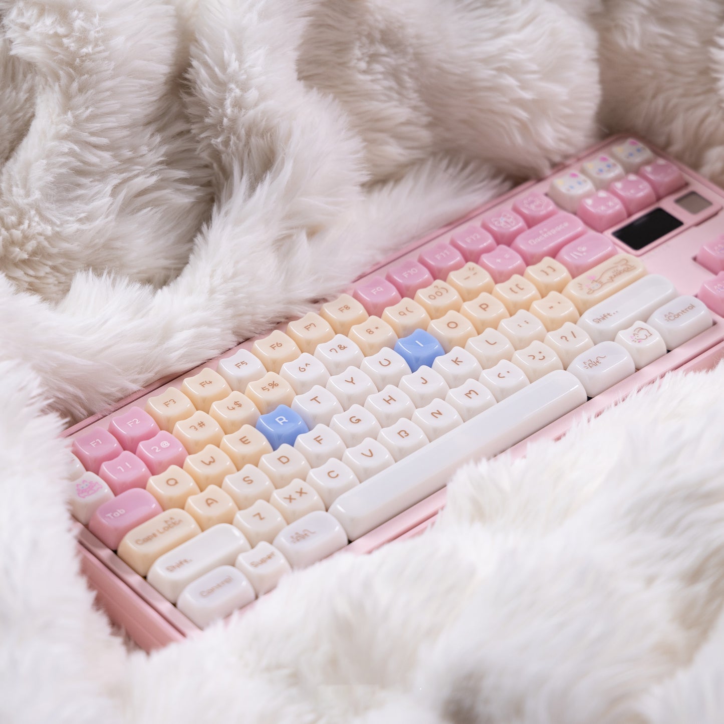 Hexin Candy Cat Keycap Set