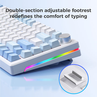 GEN 75 Mechanical Keyboard Wired & Wireless Bluetooth RGB Tri-Mode Gaming Keyboard