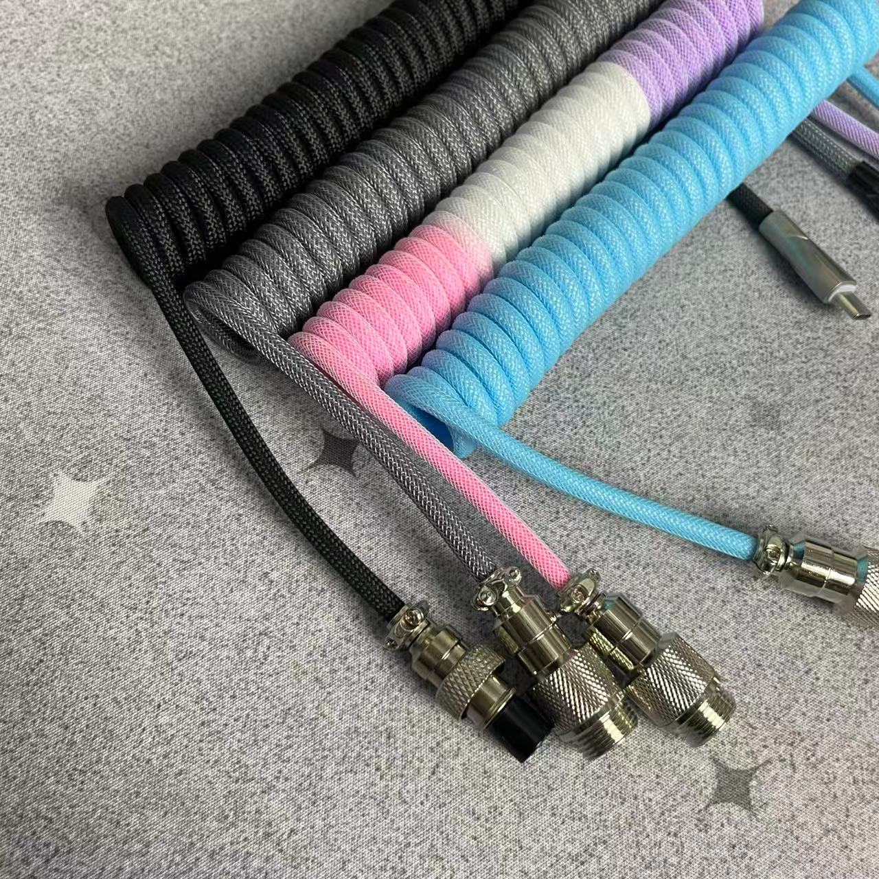 Coiled Aviator Cable