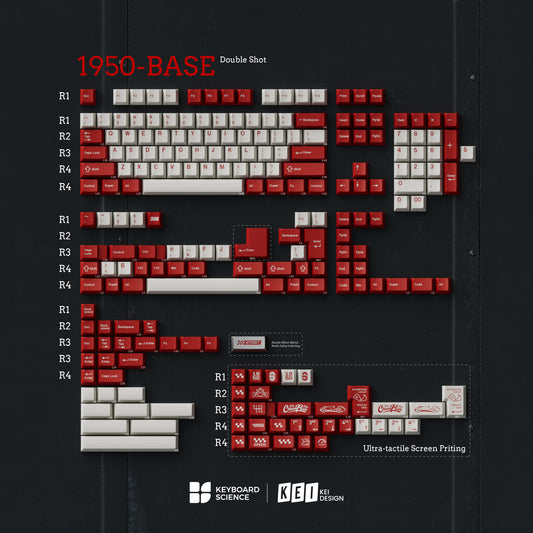 KBS 1950s Keycap Set