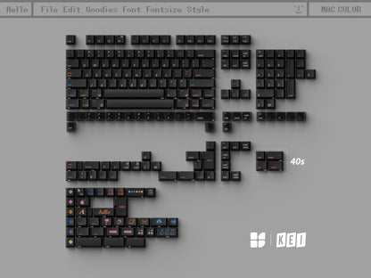 KBS Mac Color Keycap Set