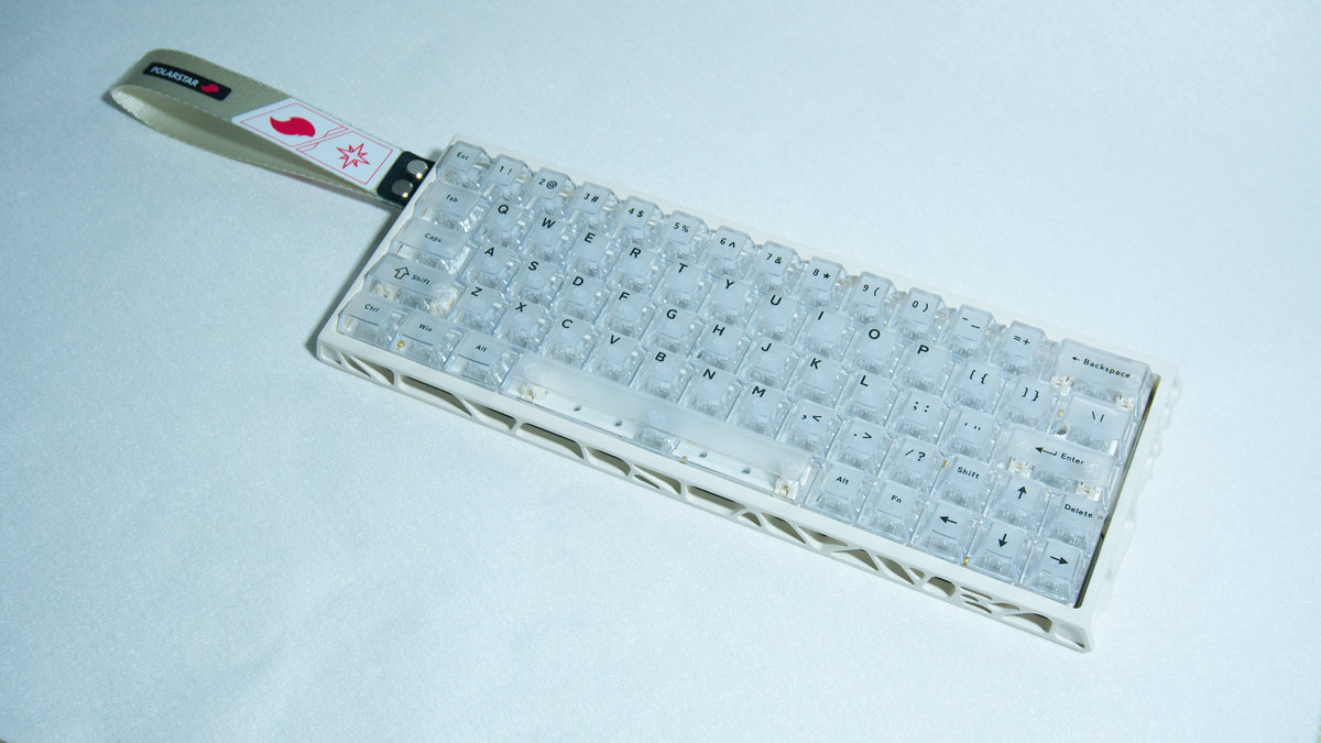 PolarStar 64 HE - 60% Wired Hall Effect RGB Aluminum Gaming Keyboard