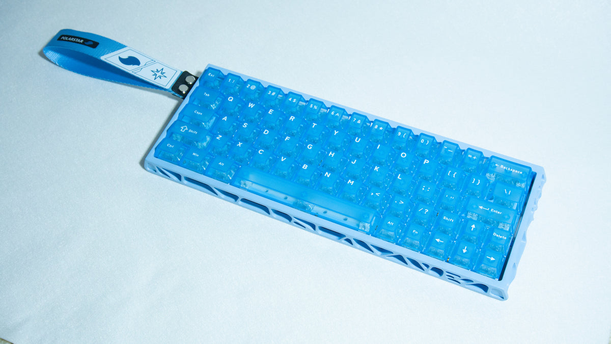 PolarStar 64 HE - 60% Wired Hall Effect RGB Aluminum Gaming Keyboard