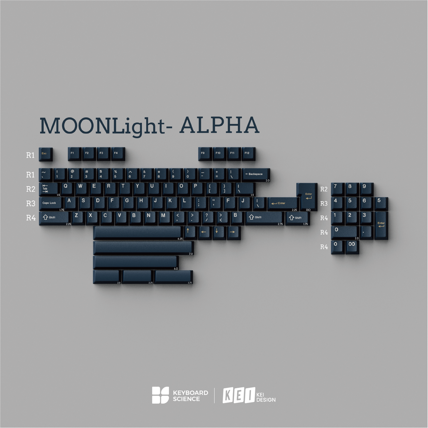 KBS Moonlight Keycap Set