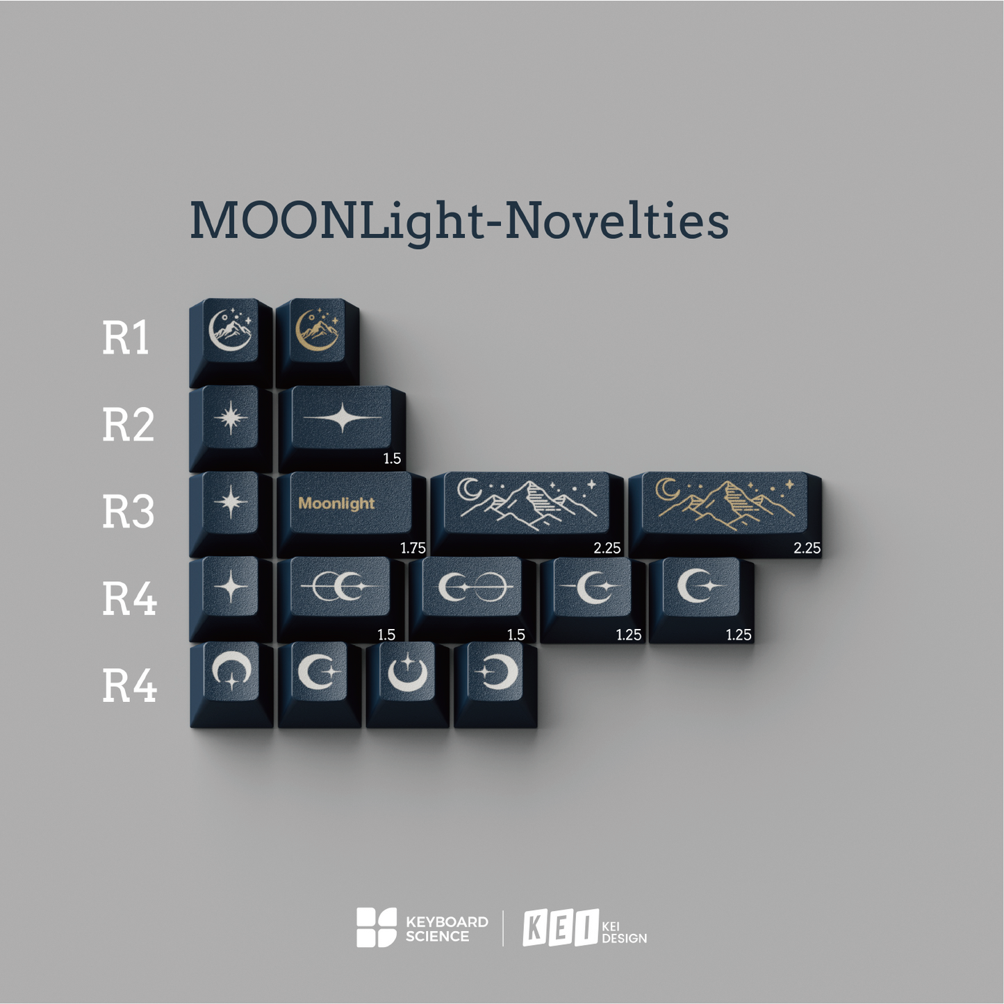 KBS Moonlight Keycap Set
