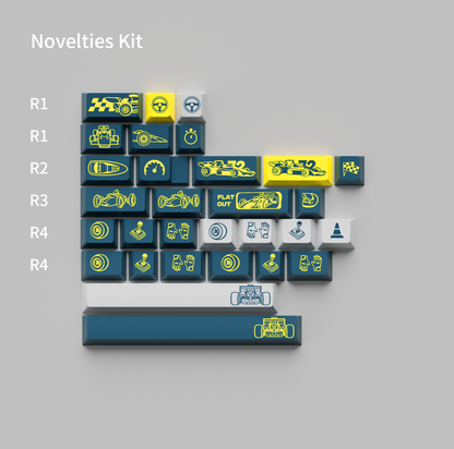 KBS Flat Out Keycap Set (Group Buy)