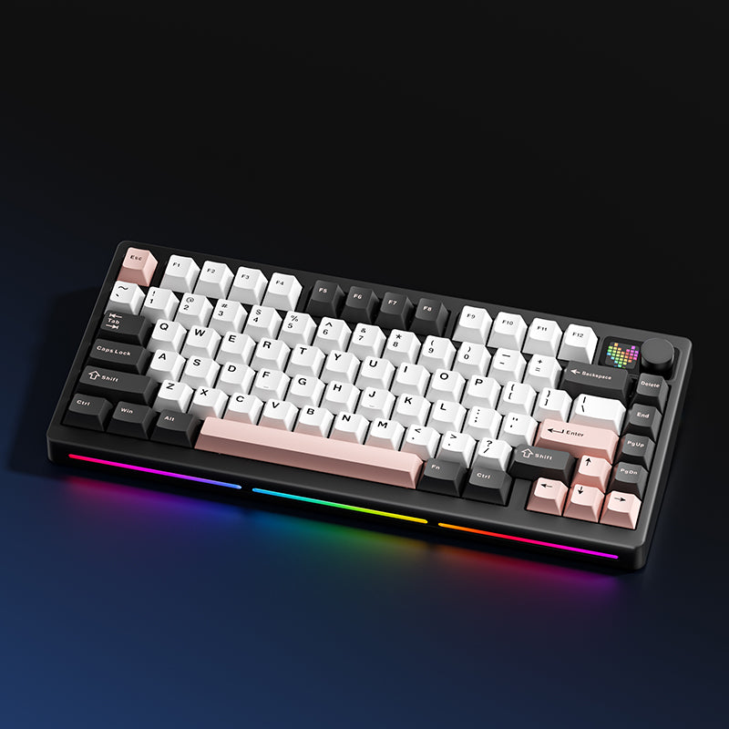 Elecfox Spectra 75 - 75% Tri-mode Mechanical Keyboard with Dot Matrix Display