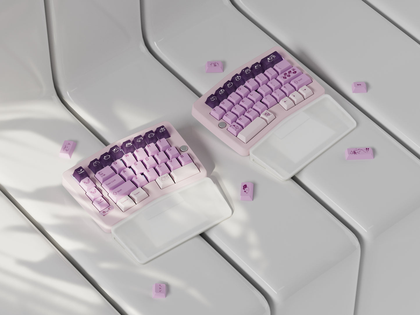 KBS Mio Milkshake Keycap Set