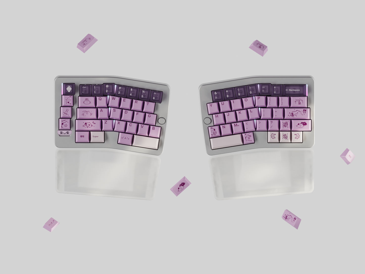 KBS Mio Milkshake Keycap Set