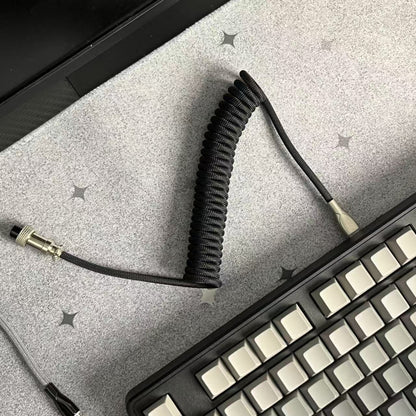 Coiled Aviator Cable