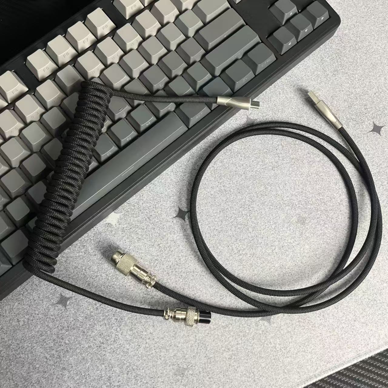 Coiled Aviator Cable