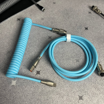Coiled Aviator Cable