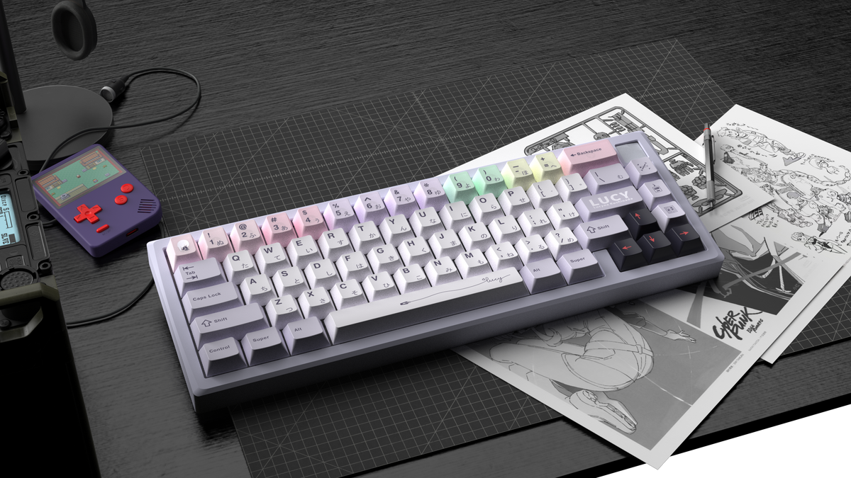 KBS Lucy R2 Keycap Set – Elec Fox KBS Lucy R2 Keycap Set – Elec Fox